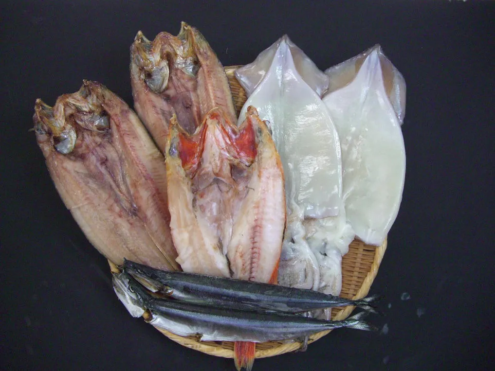 冷鮮工房うす田 干し物4種盛り