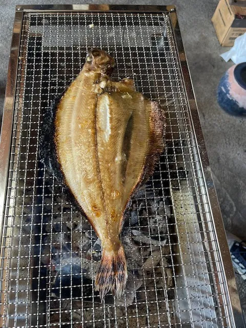 連休中にオイラン炭火で焼いてみました